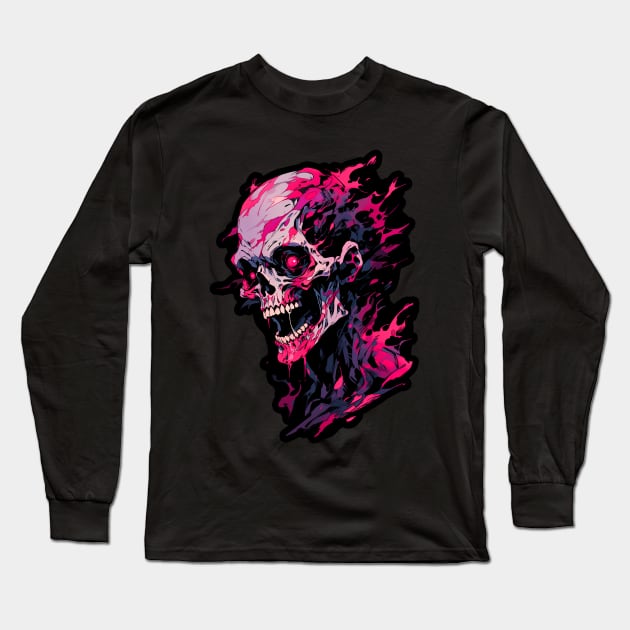 Hungry Zombie Long Sleeve T-Shirt by Wrap Shop